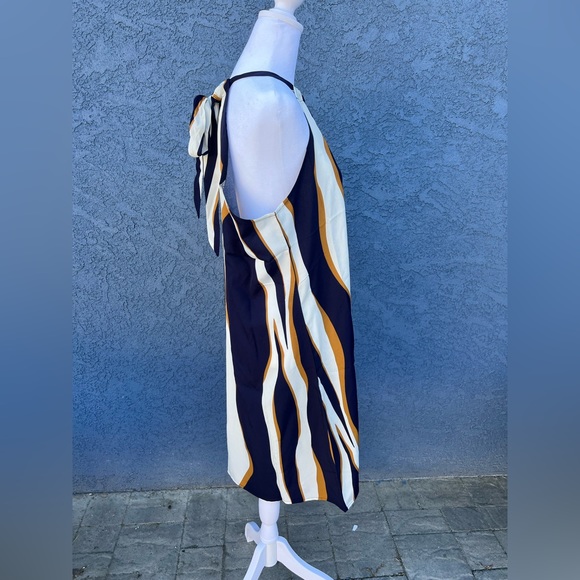 Zebra Print Sleeveless Dress - Picture 4 of 14